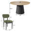 Ensemble de table de salle à manger Kennemer-1815609477