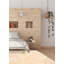 Tapis kaki clair rétro Jorja 5 pi 10 po x 8 pi 10 po