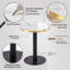Table bistro 23,6 po Modern Luxury-2137671253