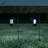 Pure Garden Hanging Solar Coach 2 LED Pathway Lights