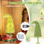 Arbre de Noël pliable de 5 pi avec 216 branches, 80 lumières DEL blanc chaud-1447334028