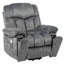 Emme 95cm Wide Velvet Lift Assist Standard Recliner with Massager-285950815