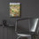 Art mural en verre Epic Art «Alphabet Garden» par Gale Pitt, 12 po x 16 po