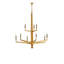 Goldfinch 9 - Light Wrought Iron Chandelier
