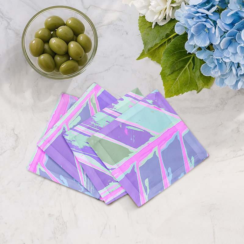 Tropical Leaf Cocktail Napkins, Wander