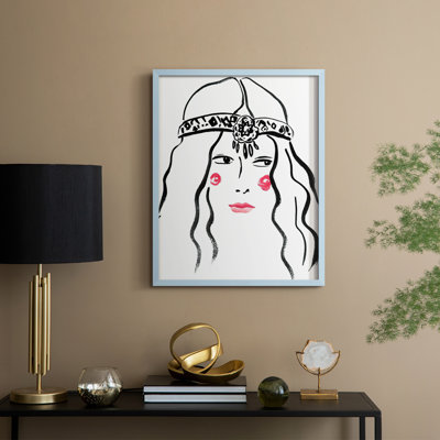 BlossomII Framed Print - Solid Wood