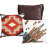 Wyoming 7-Piece Geometric Southwestern Tribal Comforter Set-2075931589