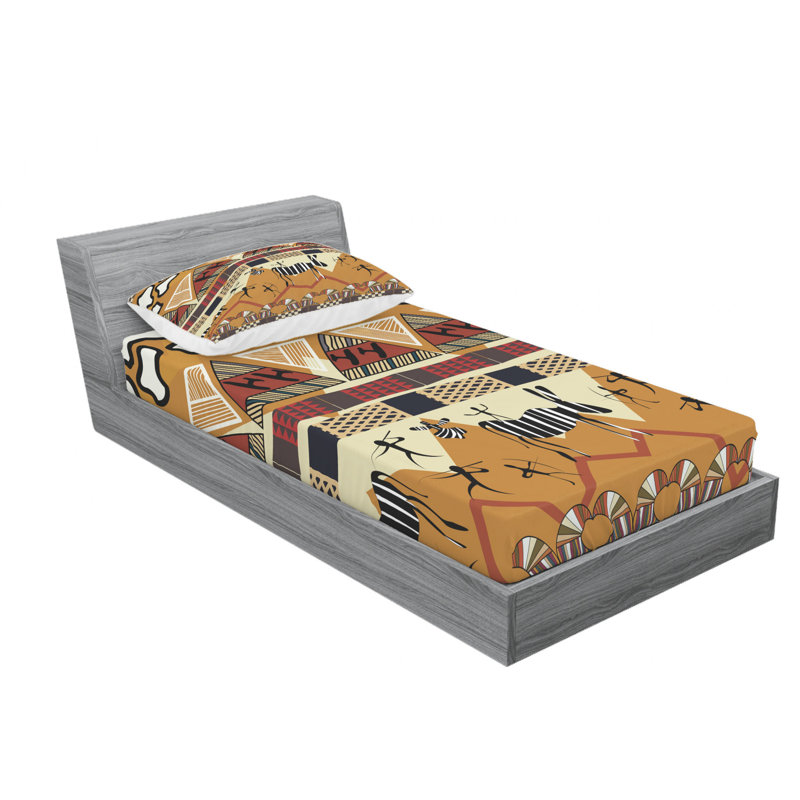 Microfiber Sheet Set, Twin XL Sheet Set with Fitted Sheet