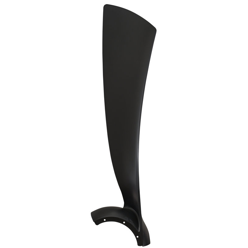 Ensemble de pales pour ventilateur de plafond intérieur / extérieur 56 pouces Wrap Custom - noir, Noir