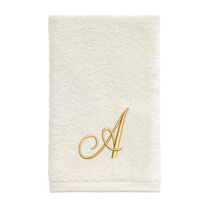 Serviette de doigt Winston Porter Zakaryan, lettre A