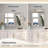Miroir de vanité Stemn encadré / Miroir d'appoint-95756115-95979822