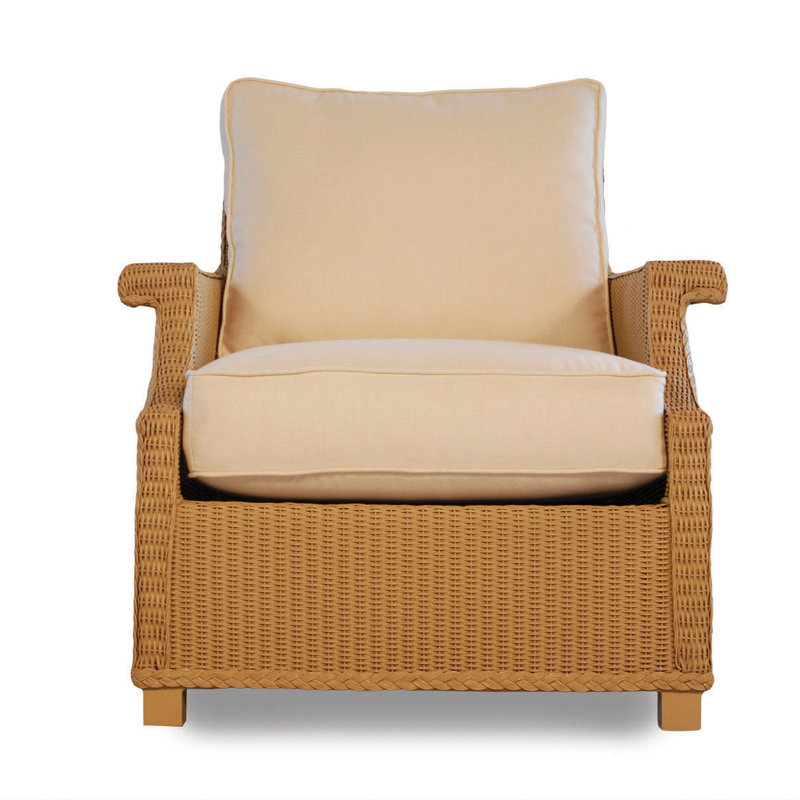 Hamptons Outdoor Lounge Chair, Wayfarer Dune, Matte White