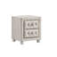 Ensemble de chambre complet, meuble de rangement rembourré, beige, 3 pièces avec commode-136170702