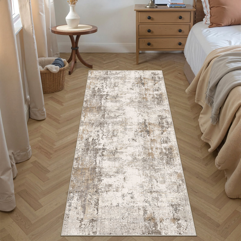 Ahmaad Abstract Area Rug, Runner 61 x 183 cm