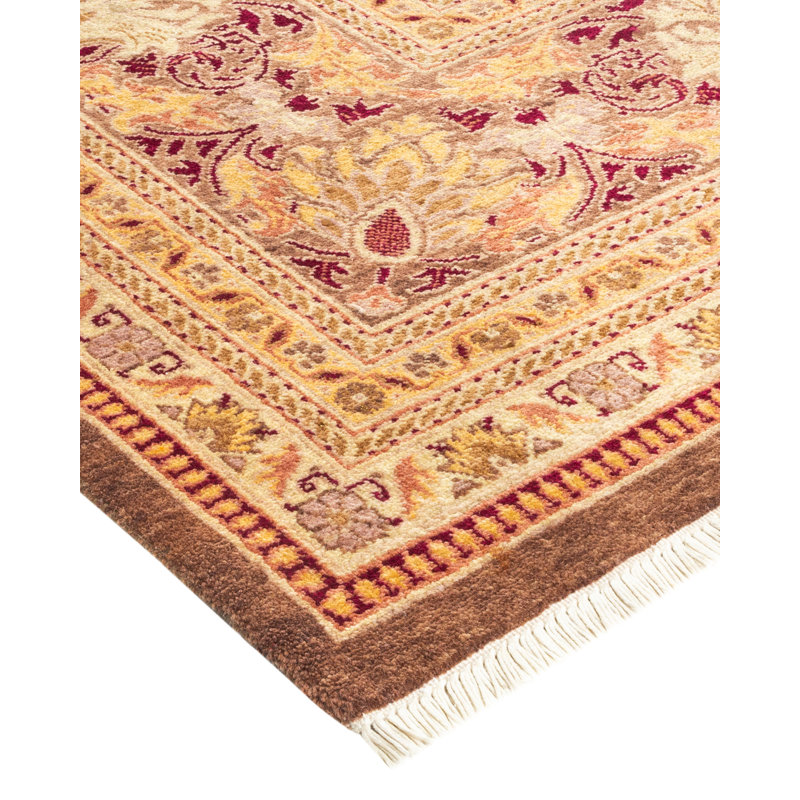 Hand-Knotted Multicolor Wool Oriental 8' x 10' Area Rug