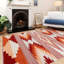 Orange Red Aztec Power Loom Area Rug-65546447