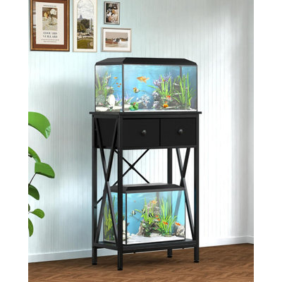 Support d'aquarium en métal 10 gallons