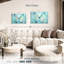 Papillon bleu délicat Brampt-107843732