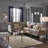 Rectangle Coffee Table With Metal Frame And Tempered Glass Top, A Stylish And Functional Addition To Your Living Space.