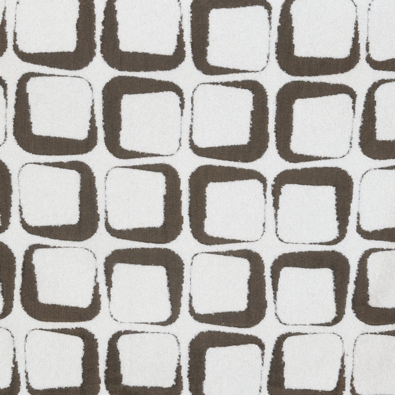 Causeuse beige en chenille avec 4 coussins