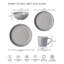 Denby Studio Grey 2 pc Ridged Mug Set-1748653890
