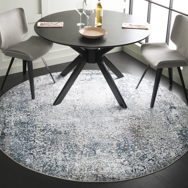 Tapis oriental Blodget Performance, Rond 6 pi 7 po