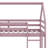 Arja Twin Over Twin Bunk Bed, Rubber Wood House Bed Frame-949605996