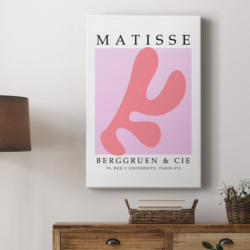 Matisse Cccliii, reproduction d'art encadrée Cavas, H 36 po x l 24 po