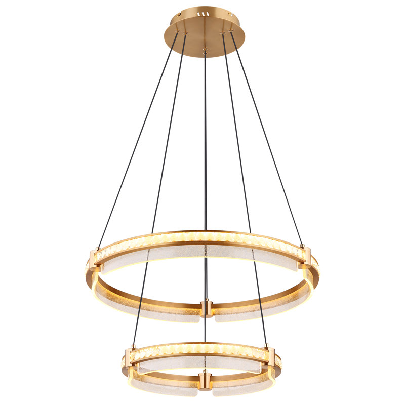 Ayomi 1 - Light Gold LED Pendant