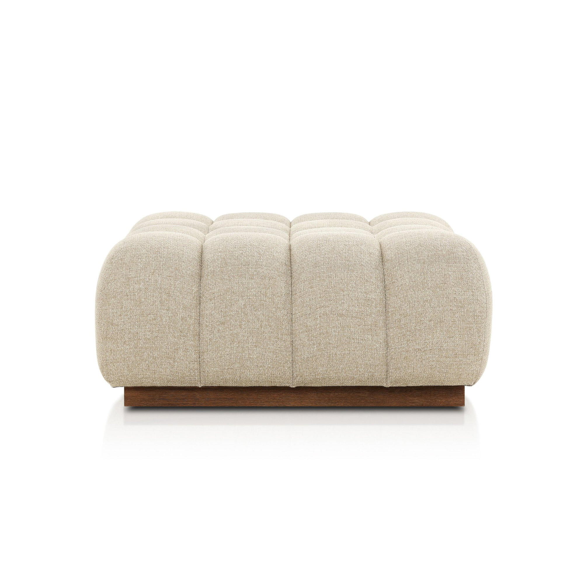 Martinique Outdoor Ottoman Piece-Hayes Cream