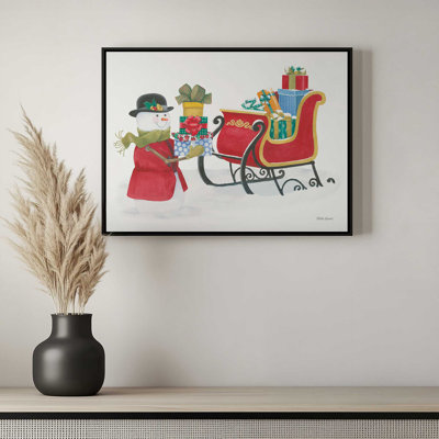 «Main Street Christmas» par Beth Grove, reproduction d'art