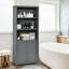 Watha 182cm H x 75cm W Standard Bookcase-1082922903