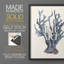 Indigo Reef I, reproduction encadrée - bois massif-1446691189-1446691192