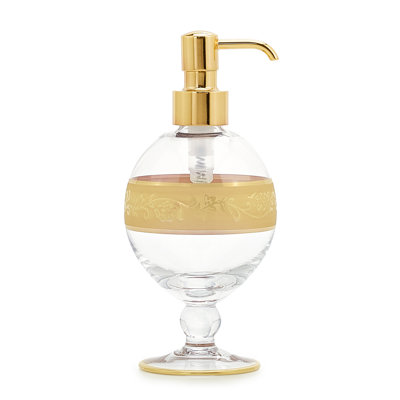 Bellino Glass Platinum Soap Dispenser