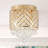 2-lamp Gold Adjustable Iron Ceiling Light