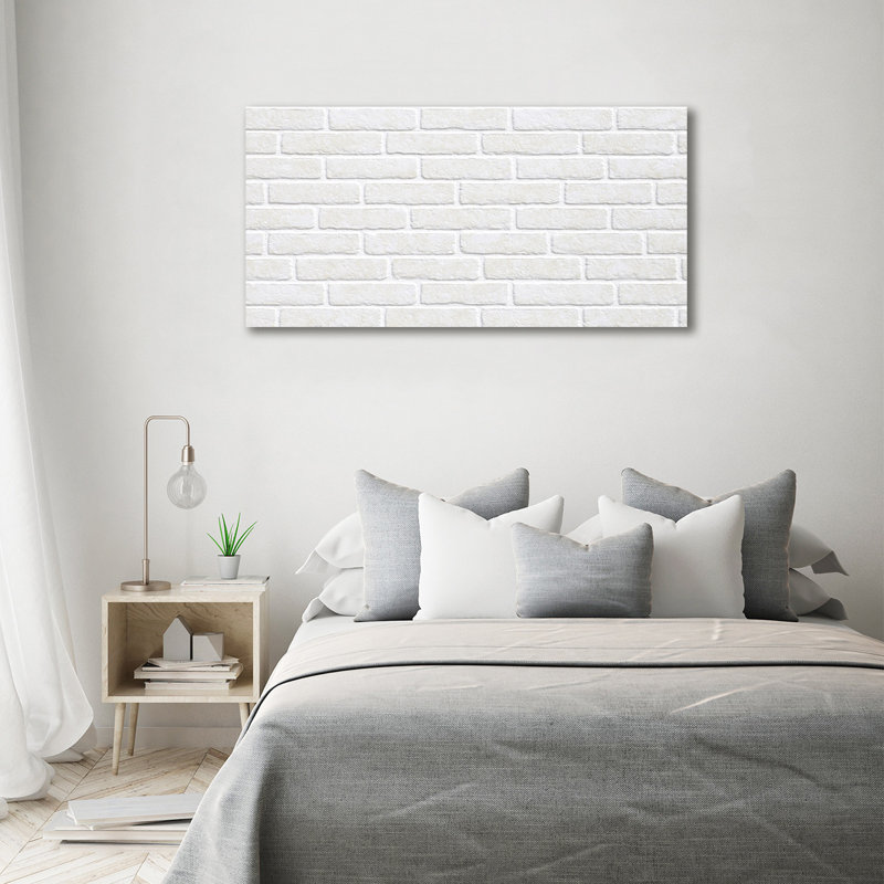 Brick Wall - Wrapped Canvas Print