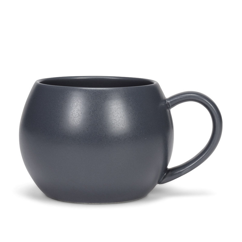 Dracoulis Stoneware Coffee Mug, Grey