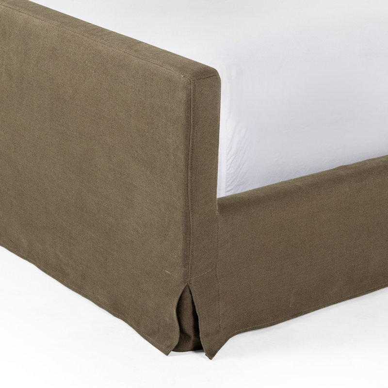 Daphne Upholstered Bed, King, Brussels Coffee