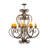 Fernando 10 - Light Dimmable Empire Chandelier