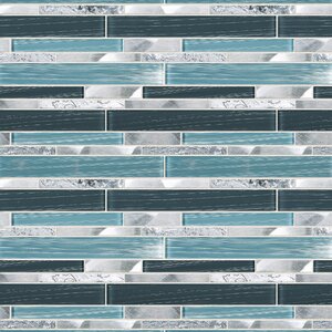 Initial Sequence Natural Stone Linear Mosaic Wall Tile