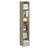 Trammell 6-Tier Open Tall Skinny Bookshelf, Floor Standing Bookcase Storage Shelves-127406029