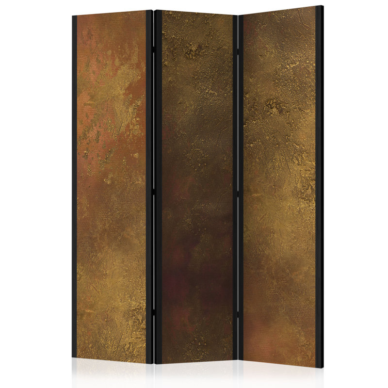 Channelle Solid Wood Folding Room Divider, 3