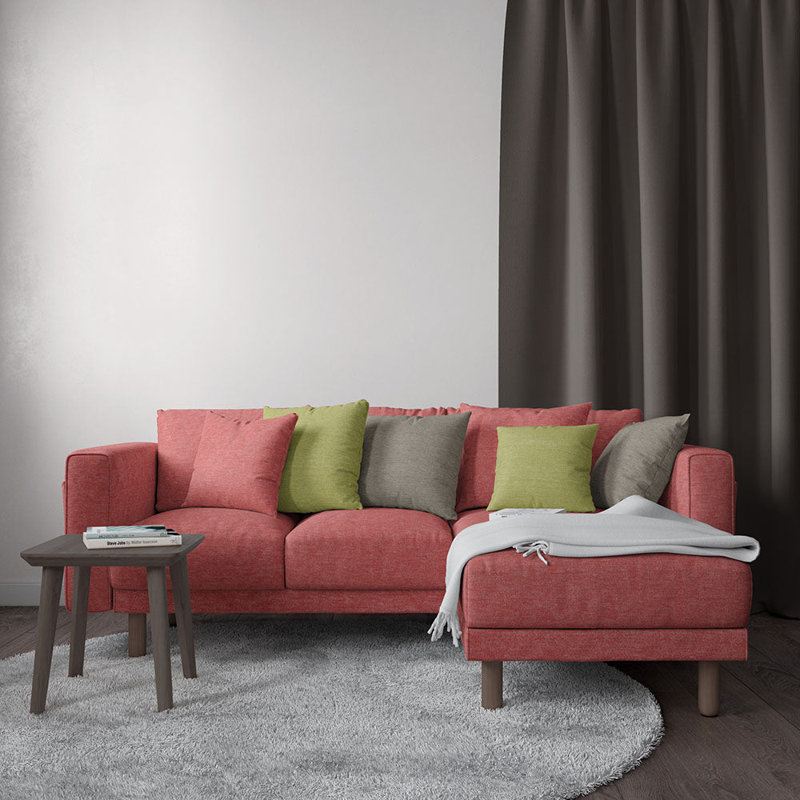 Tissu Nebo, Corail