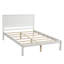 Base de lit plateforme confortable avec tête de lit, support en lattes de bois pour divers matelas, idéal pour tout décor-41752902-41752901