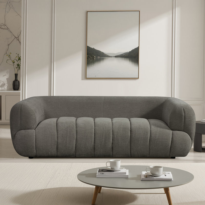 Alikhan 2 Seater Sofa, 3, Grey