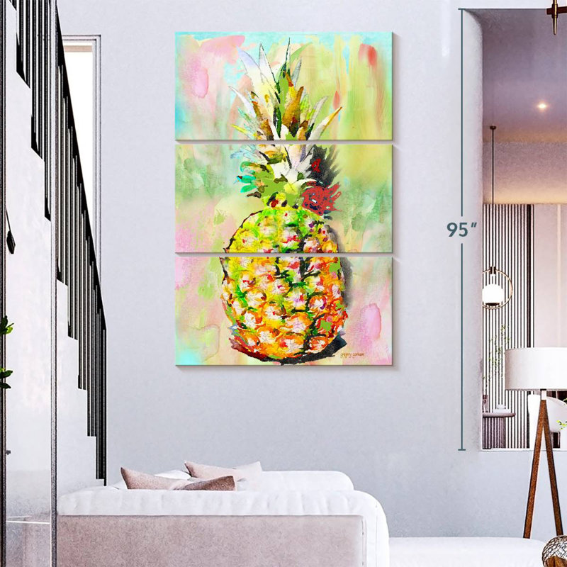 Sunshine Pineapple, 74" H x 48" W