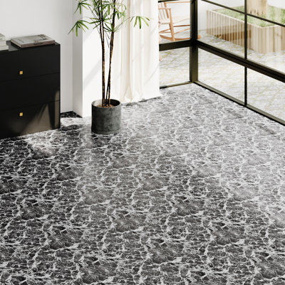 10Pcs Self-adhesive PVC Flooring Tiles Set