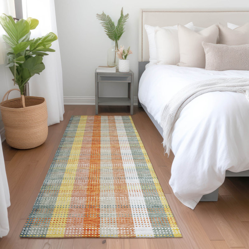  Chayden Area Rug with Non-Slip Backing, Runner 2'3" x 7'6"