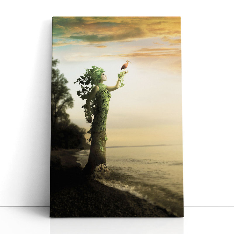 «Where the Trees Stand», reproduction d'art sur toile, H 24 po x l 16 po