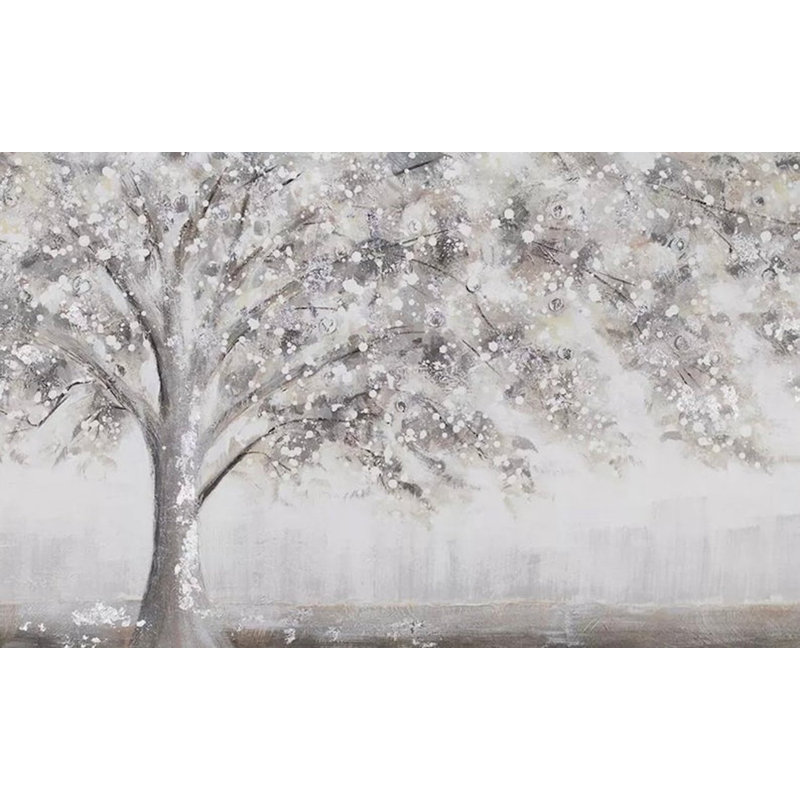 Papier peint amovible paysage d'hiver, L 9 po x l 15 po